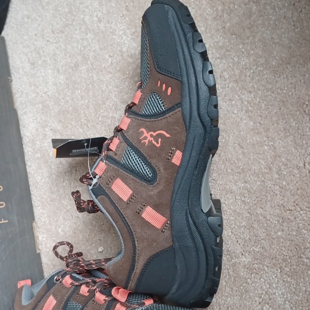 WS16- Browning  Buck Trail Women's  Brown/Med. Orange Color - sz 9 M - Picture 8 of 11